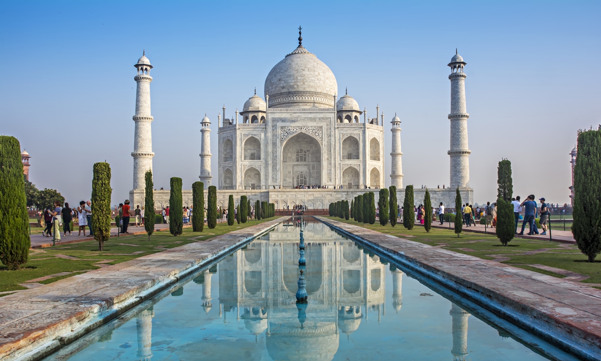 The Taj Mahal in Agra, India Photo: VCG
