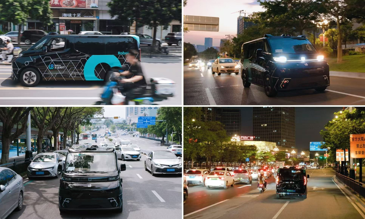 The WeRide GXR robotaxi. Photos: Courtesy of WeRide