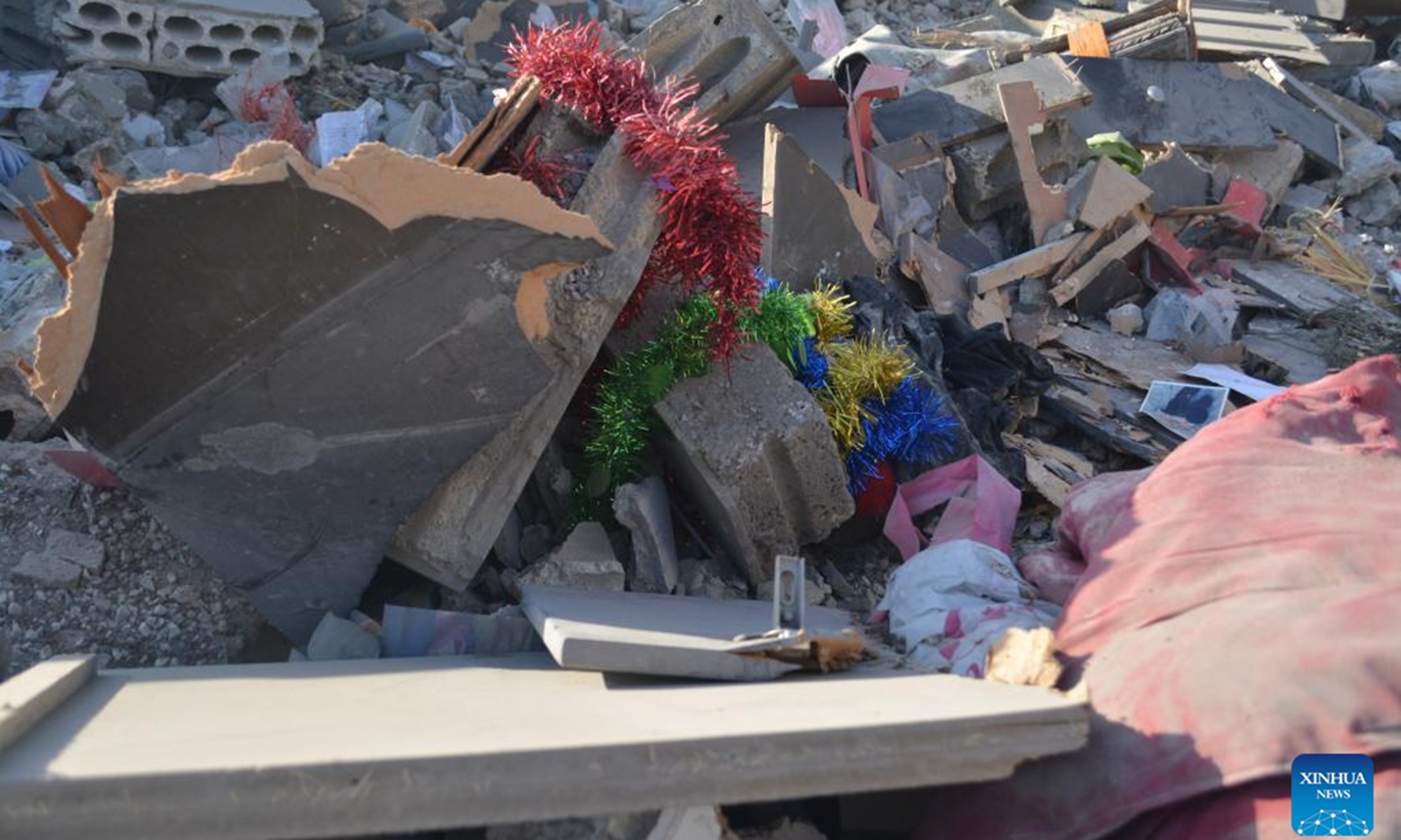 Aftermath of Israeli airstrike in Sohmor, Lebanon - Global Times