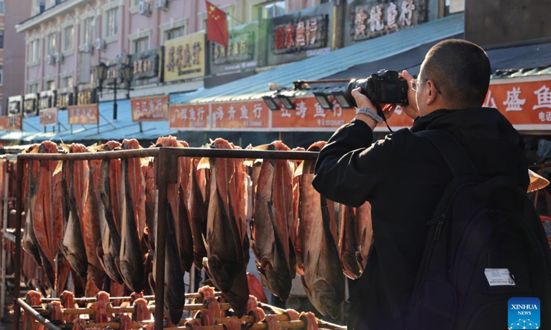 Dongji fish market in Fuyuan City, NE China's Heilongjiang - Global Times