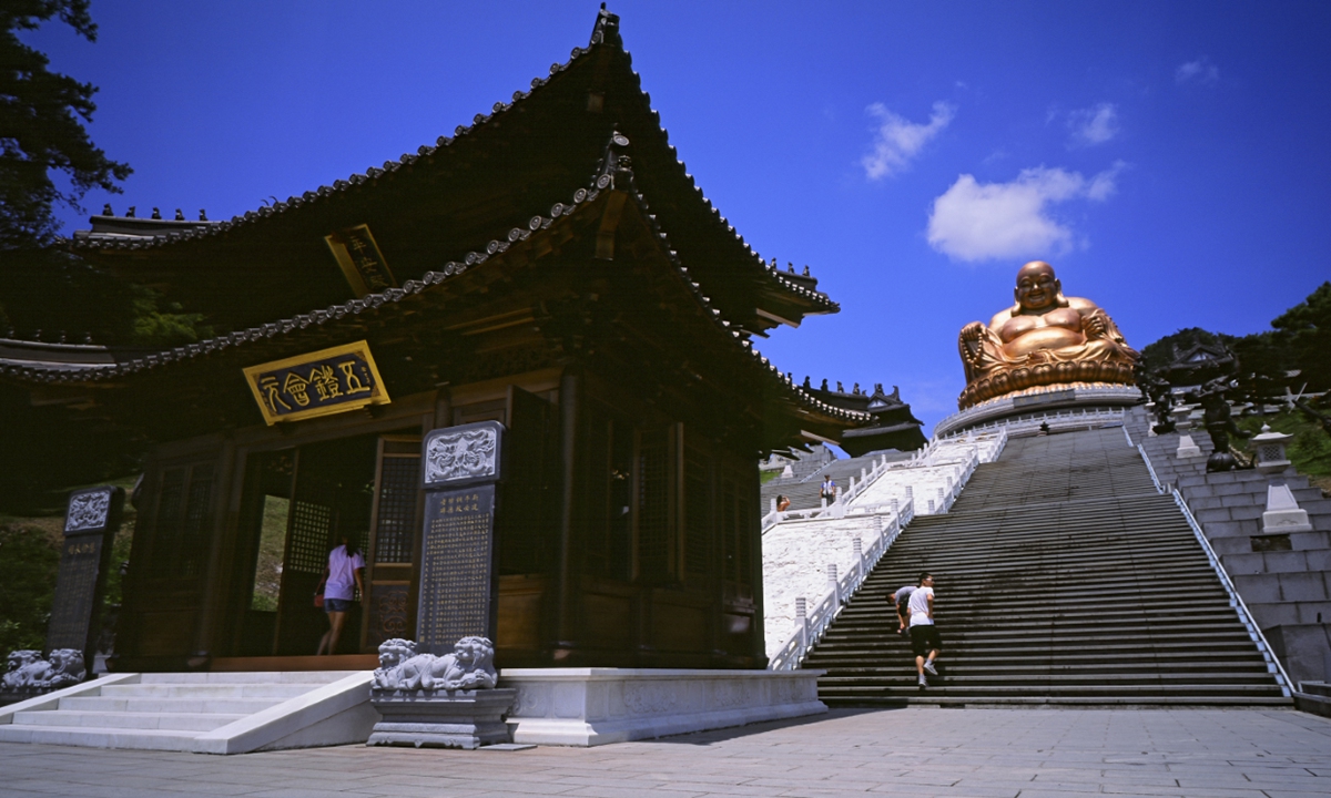 The Xuedou Temple in Ningbo, Zhejiang Province Photo: VCG