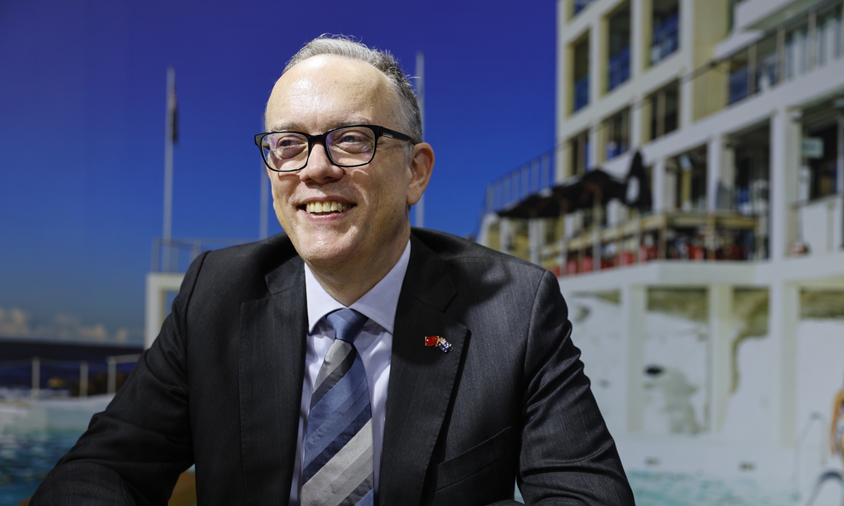 Vaughn Barber, AustCham China chair Photo: Li Hao/GT