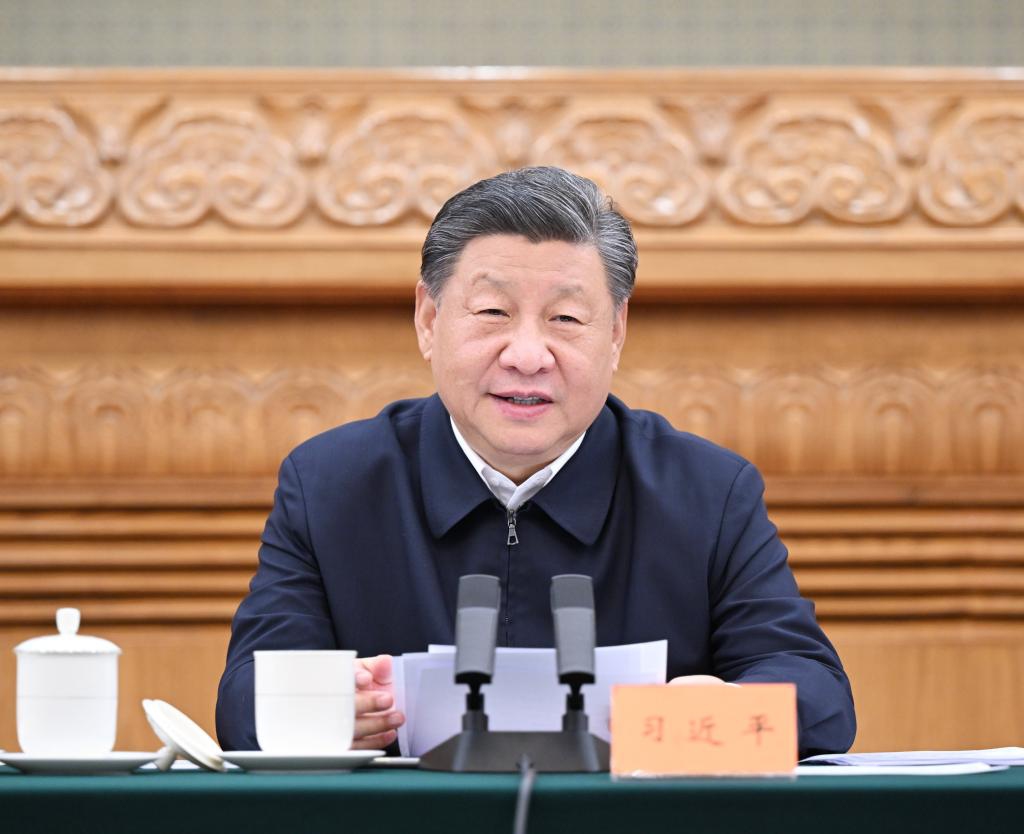 Chinese President Xi Jinping, also general secretary of the Communist Party of China Central Committee and chairman of the Central Military Commission, addresses a symposium on the development of the Belt and Road Initiative (BRI), in Beijing, capital of China, Dec. 2, 2024. (Photo: Xinhua)