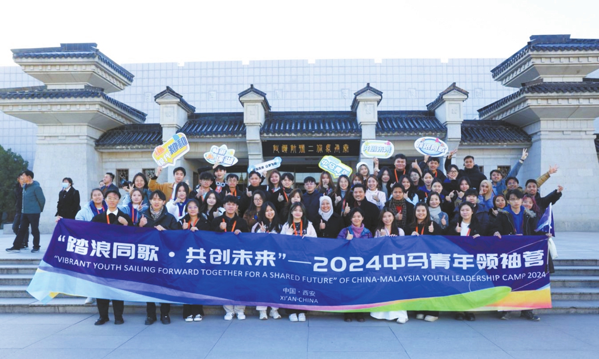 Students at the Malaysia-China Youth Leadership Camp 2024 Photo: Courtesy of the Embassy of Malaysia in China