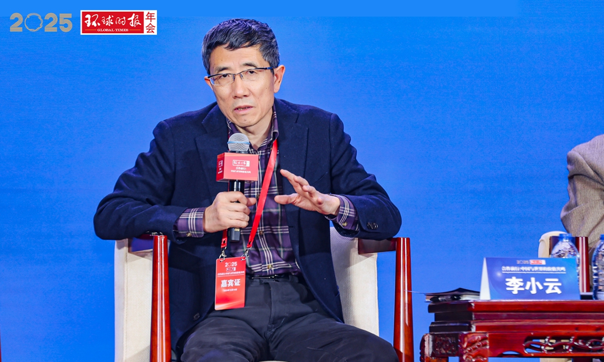 Li Xiaoyun, professor at China Agricultural University Photo: GT