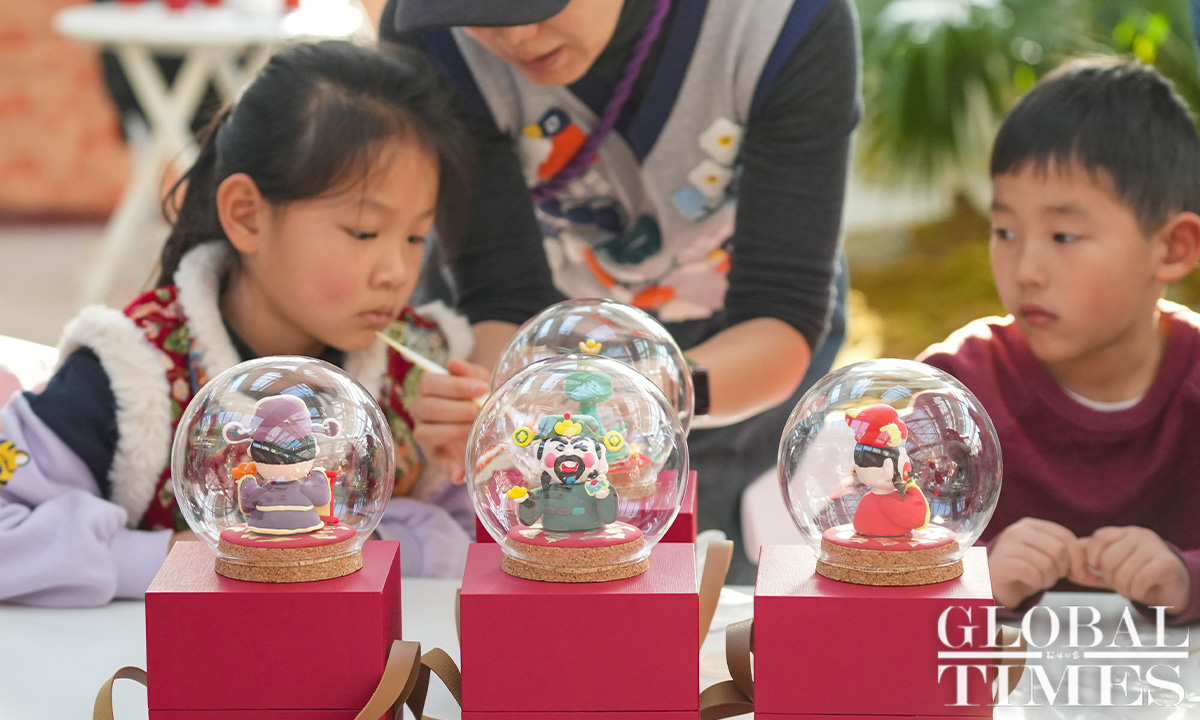 Celebrations held in downtown Shanghai to mark the upcoming Lantern ...