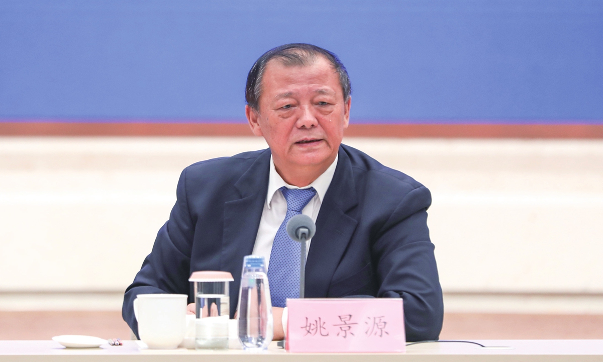 Yao Jingyuan, a special researcher of the Counselors' Office of the State Council. Photo: VCG