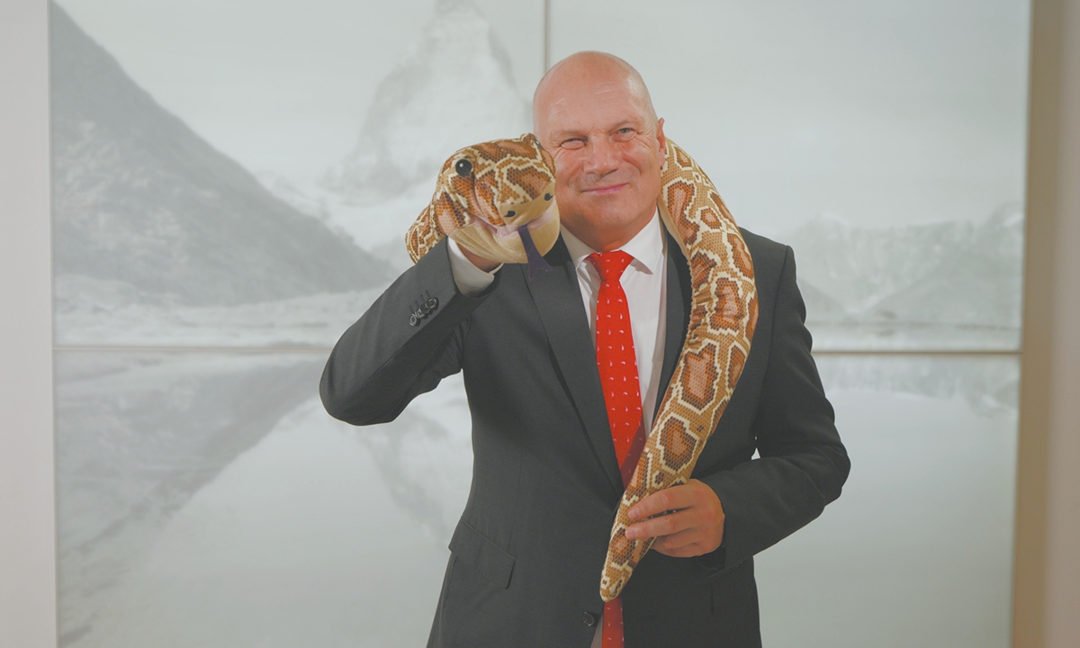 Swiss Ambassador to China Jürg Burri Photo: Courtesy of the Embassy of Switzerland in China