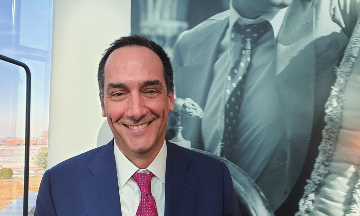 Camillo Bozzolo, director of Aviation Development at Save Photo: Courtesy of Aviation Development at Save