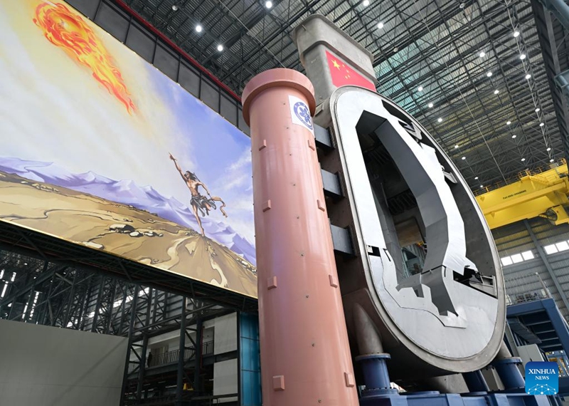 This photo taken on March 9, 2025 shows the one-eighth vacuum chamber and overall installation system, one of the key subsystems of the Comprehensive Research Facility for Fusion Technology (CRAFT), in Hefei, capital of east China's Anhui Province. China has hit another milestone in the development of its next-generation artificial sun, with one of its key systems passing expert review and acceptance procedures on Sunday, achieving an internationally advanced development and operational capability standard.

The one-eighth vacuum chamber and overall installation system was developed by the Chinese Academy of Sciences' Institute of Plasma Physics (ASIPP). It is one of the 19 key subsystems of the Comprehensive Research Facility for Fusion Technology (CRAFT), a platform on which engineers develop and test the key components of fusion energy reactors. Photo: Xinhua