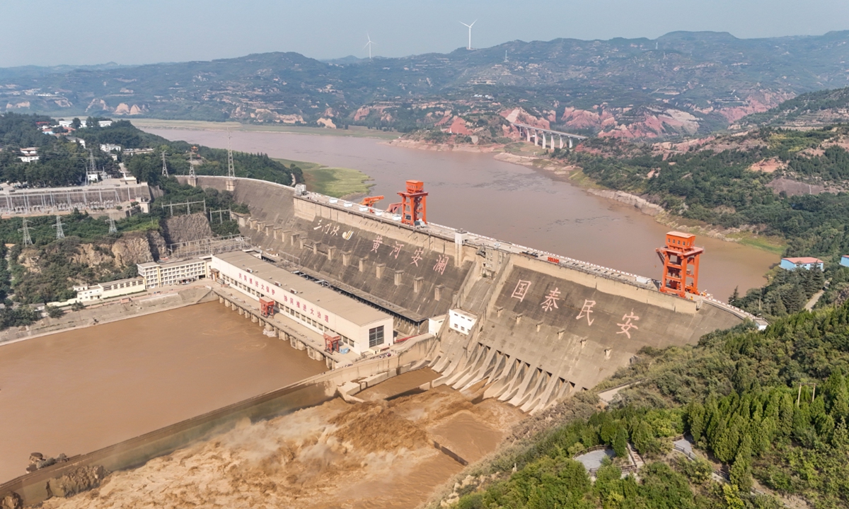 the Sanmenxia Dam  Photo: VCG