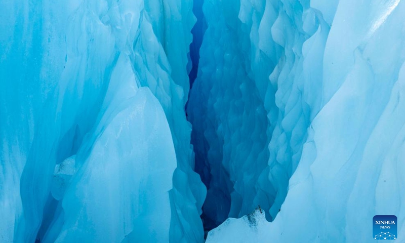 This photo taken on March 19, 2025 shows a view of the Fox Glacier on the west coast of the South Island, New Zealand. The United Nations has designated 2025 as the International Year of Glaciers' Preservation, and March 21 of each year as the World Day for Glaciers. Photo: Xinhua