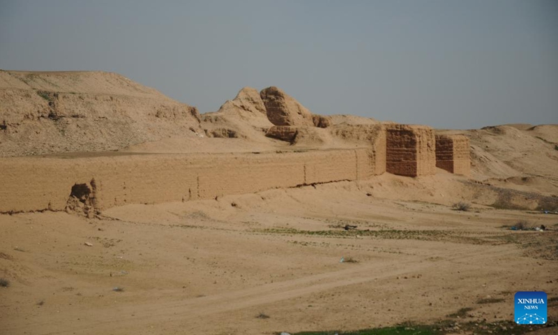 This photo taken on March 19, 2025 shows a view of the archaeological site of the ancient city of Ashur, in Al-Shirqat, Iraq. (Photo: Xinhua)