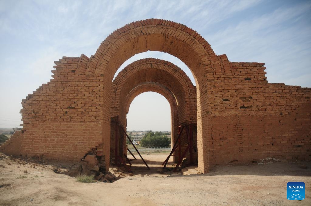 This photo taken on March 19, 2025 shows a view of the archaeological site of the ancient city of Ashur, in Al-Shirqat, Iraq. (Photo: Xinhua)