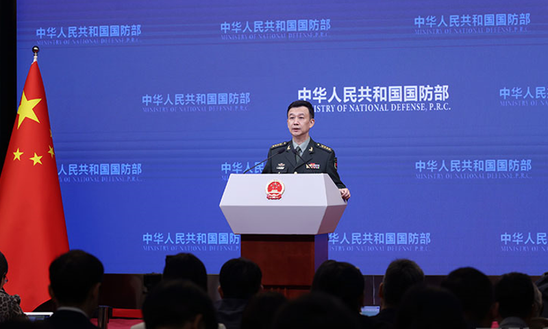 Chinese Defense Ministry spokesperson Wu Qian. Photo: Chinese Defense Ministry