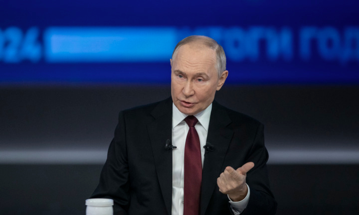 File Photo: Russian President Vladimir Putin