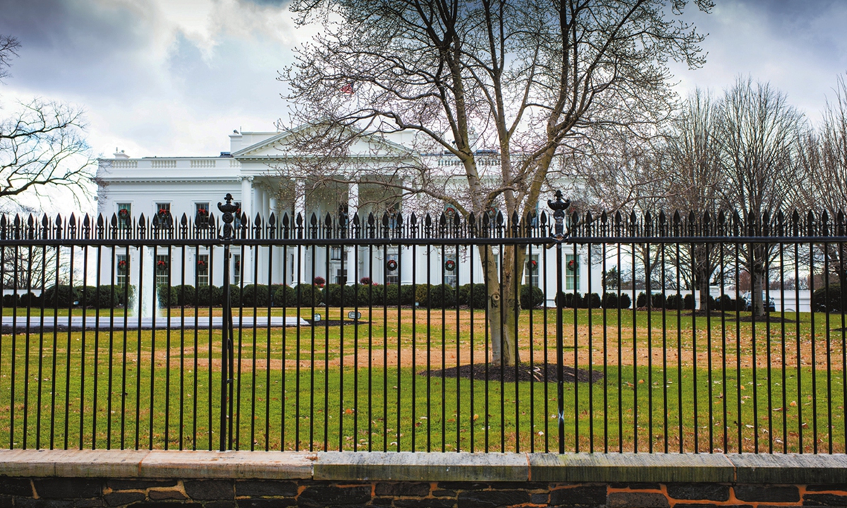 A view of the White House. Photo: VCG