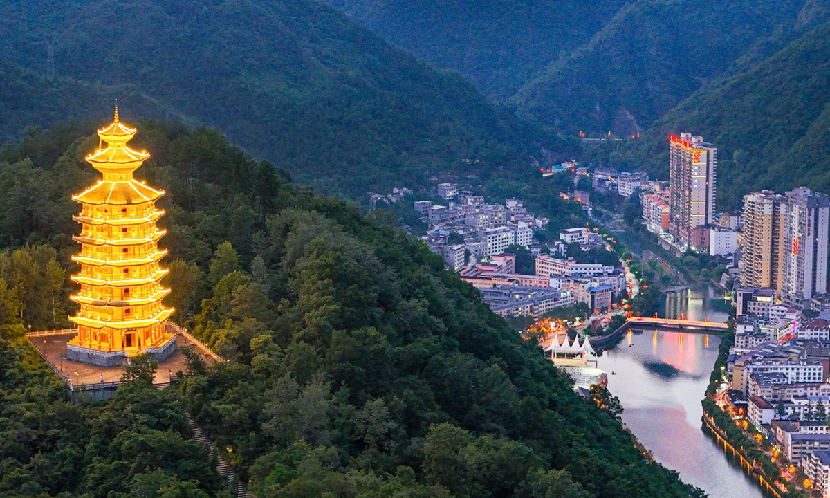 Zhenba county Photo: VCG