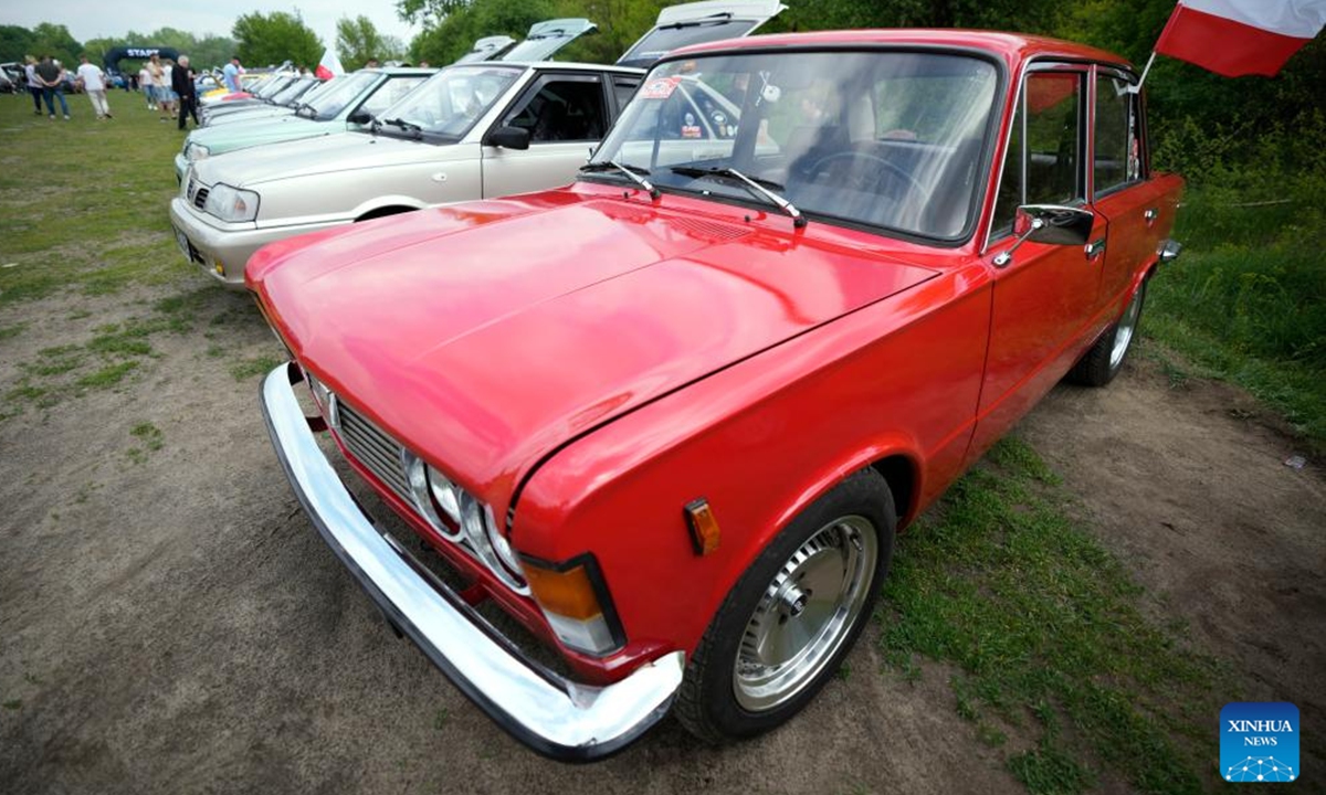 Polenz Car 5th Polonez Rally held in Warsaw, Poland - Global Times