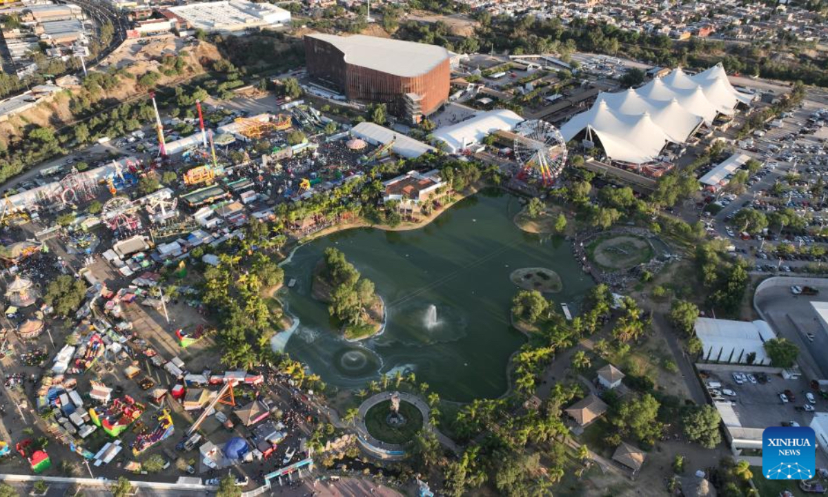The San Marcos Fair (Feria Nacional de San Marcos), is one of Mexico's most representative annual festivals. Held in Aguascalientes, a traditional agricultural and livestock region in north-central Mexico, the fair features a major livestock exhibition showcasing high-quality breeds and agricultural products from across the country, blending traditional rural culture with modern techniques and attracting large numbers of visitors and professionals. (Xinhua)