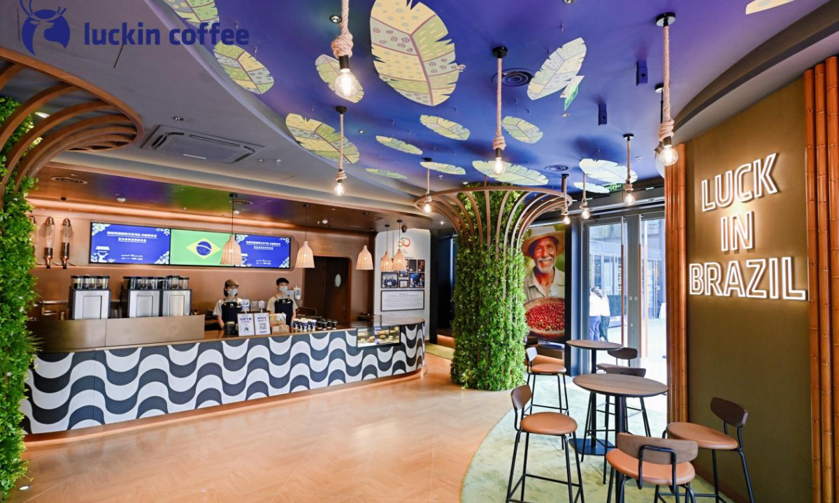 Photo: Courtesy of Luckin Coffee