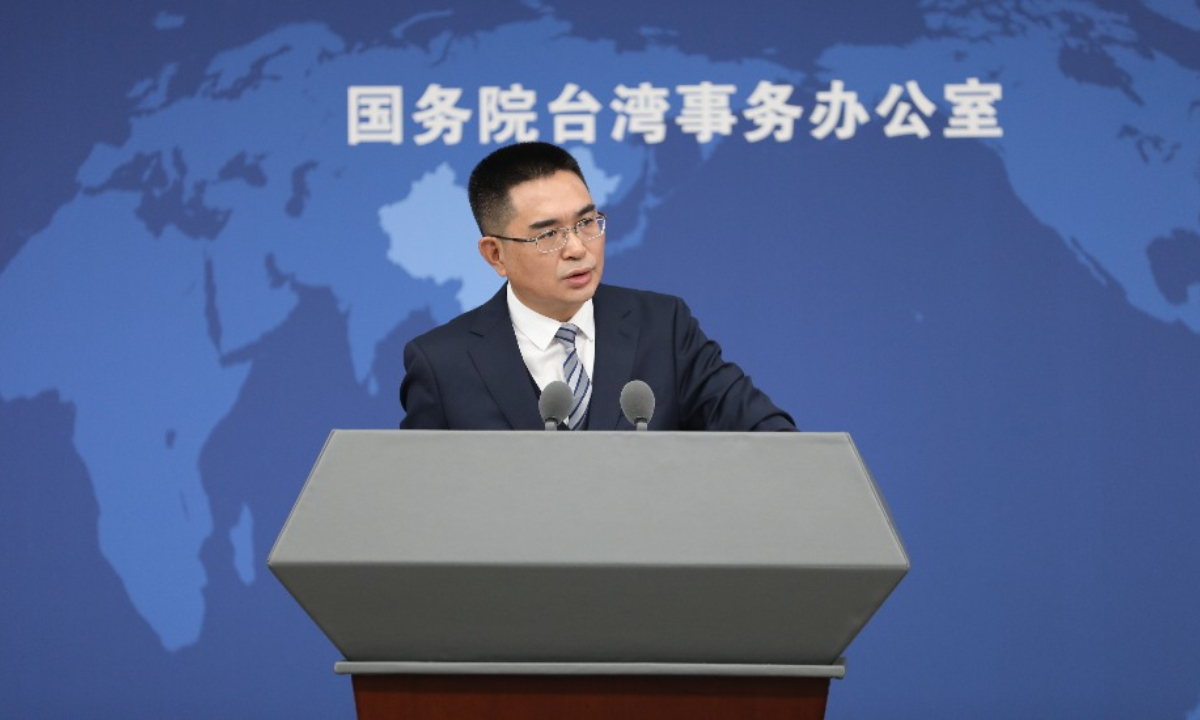 Chen Binhua, spokesperson for the Taiwan Affairs Office of the State Council. Photo: people.com.cn