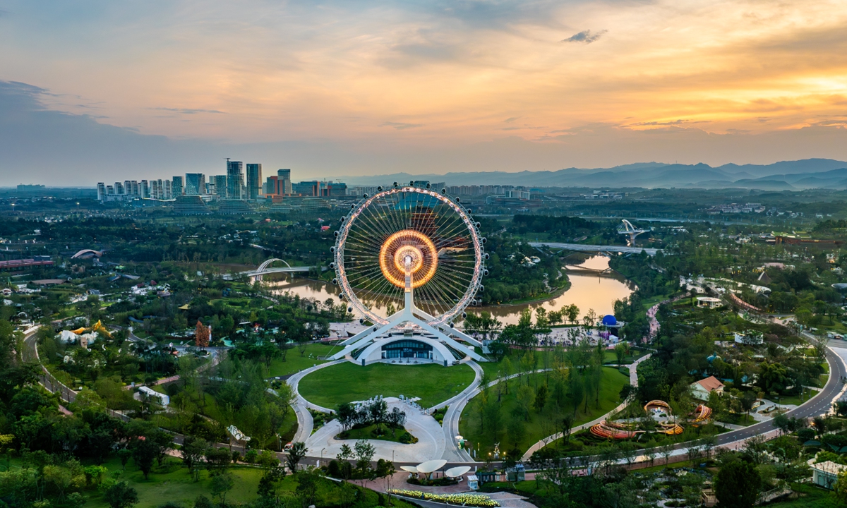 Expo 2024 Chengdu Main Venue Photo: Courtesy of Chengdu Eastern New Area