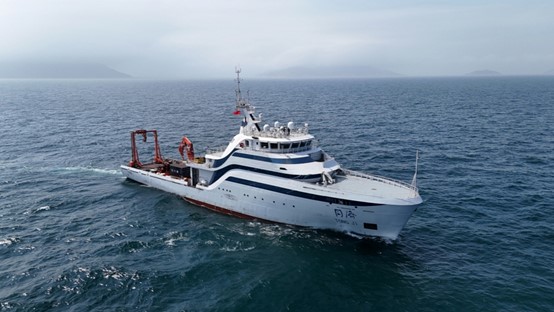 China's first intelligent oceanographic research vessel, the Tong Ji