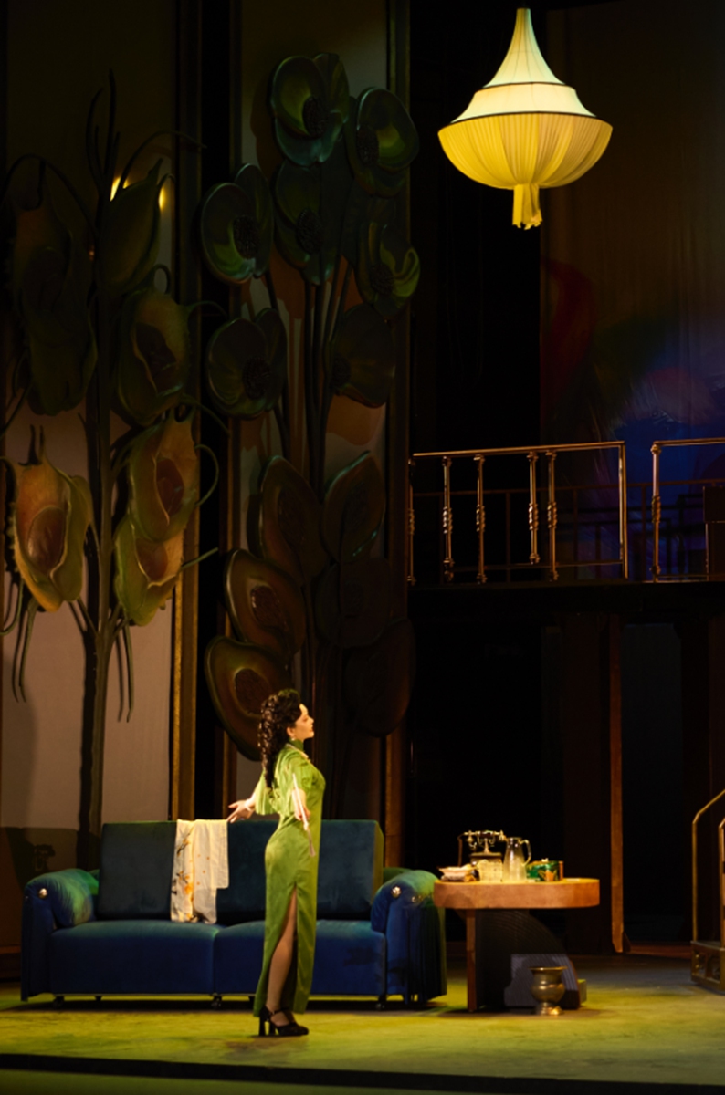 He Saifei as Chen Bailu in the drama <em>Sunrise</em> Photo: Courtesy of Magnificent Culture