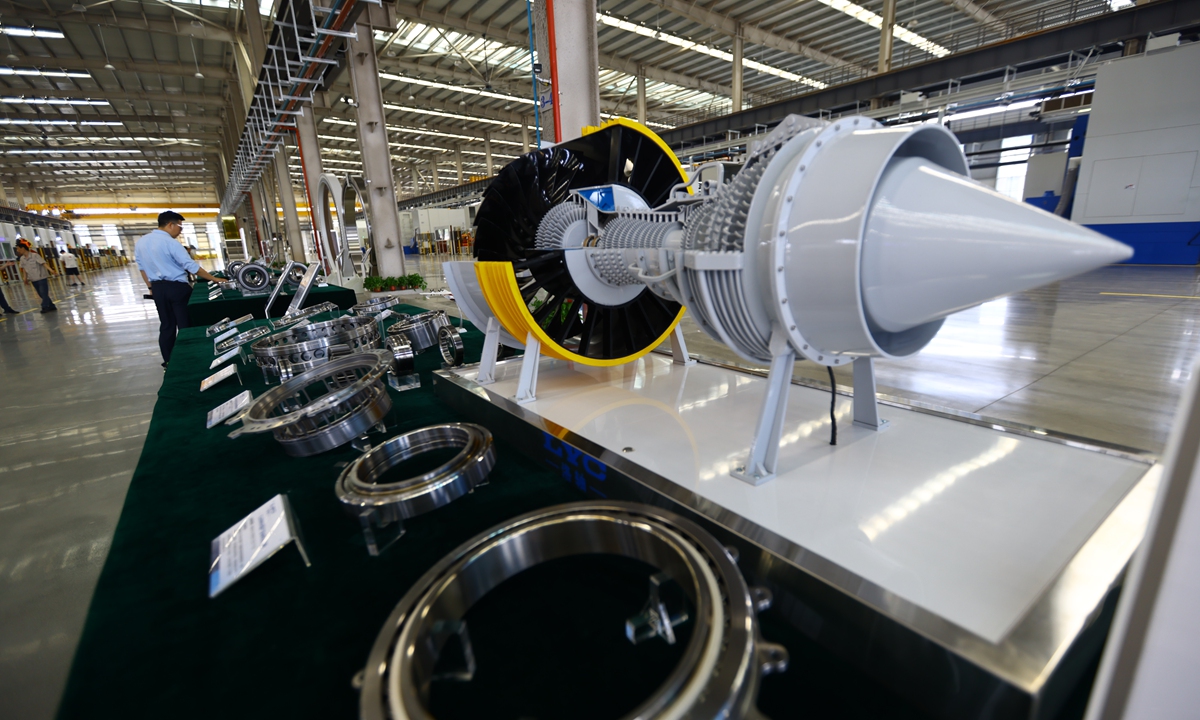 The manufacturing floor of the Luoyang Bearing Group Co, Ltd in Luoyang, Central China's Henan Province on May 20, 2025. President Xi Jinping visited the company on May 19. Photo: VCG
