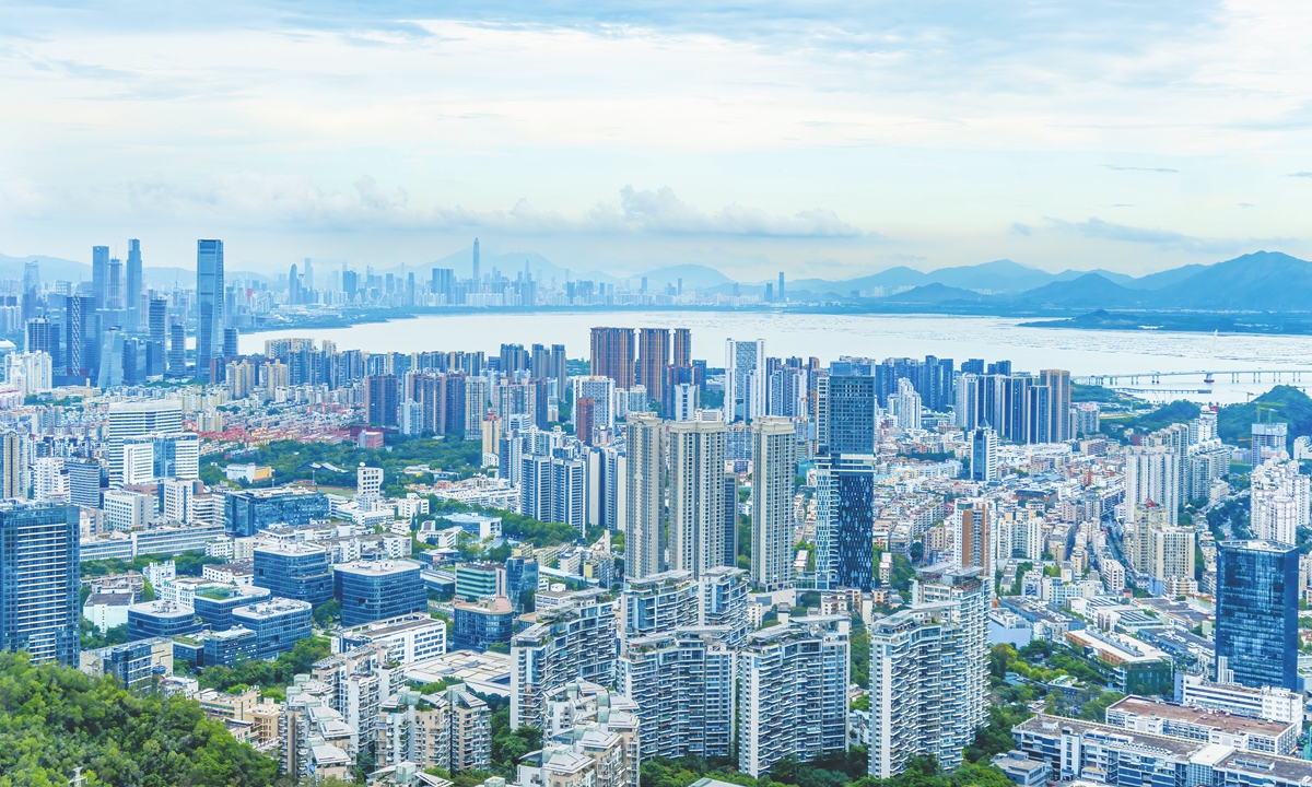 A view of Shenzhen, South China's Guangdong Province on May 16, 2025 Photo: VCG