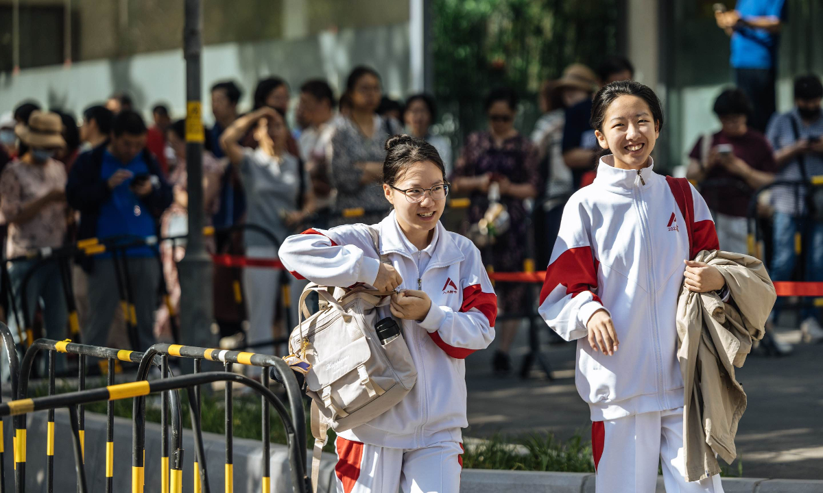 On the spot: China's national college entrance examination starts ...