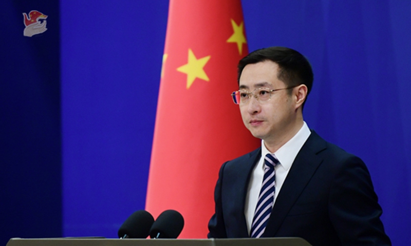 Chinese Foreign Ministry spokesperson Lin Jian. Photo: Chinese Foreign Ministry