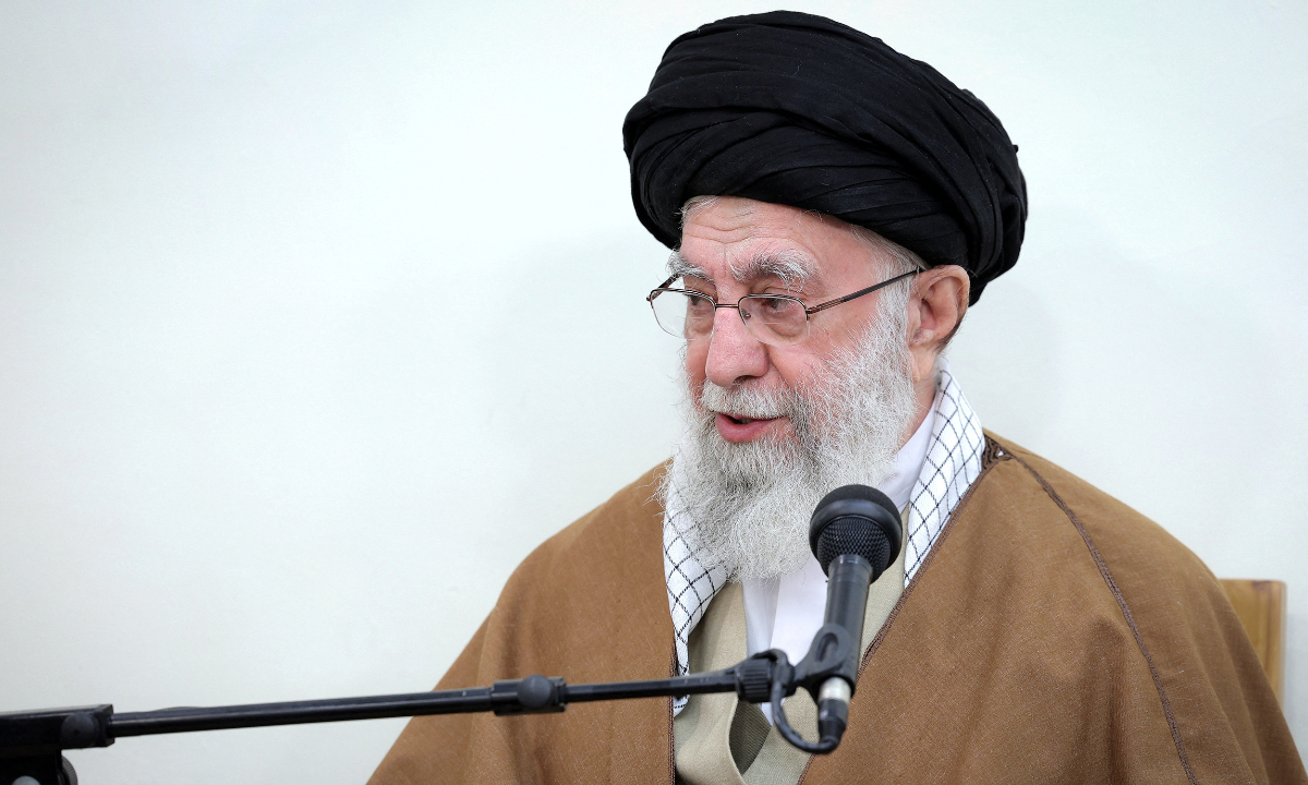 Iran’s Supreme Leader Ayatollah Ali Khamenei File photo: IC