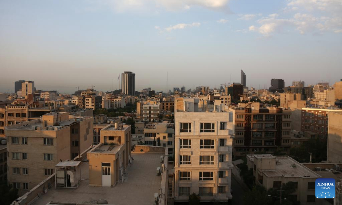 This photo taken on June 13, 2025 shows a view of Tehran, Iran. Israeli Defense Minister Israel Katz said on Friday that Israel has launched a preemptive strike on Iran.

Iran's IRIB state TV reported explosions in areas of the capital of Tehran and counties of Natanz, Khondab and Khorramabad. (Xinhua/Shadati)