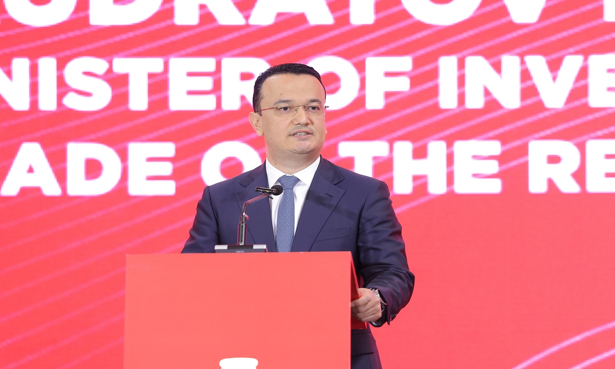 Laziz Kudratov, Minister of Investment, Industry and Trade of Uzbekistan Photo: Courtesy of Laziz Kudratov
