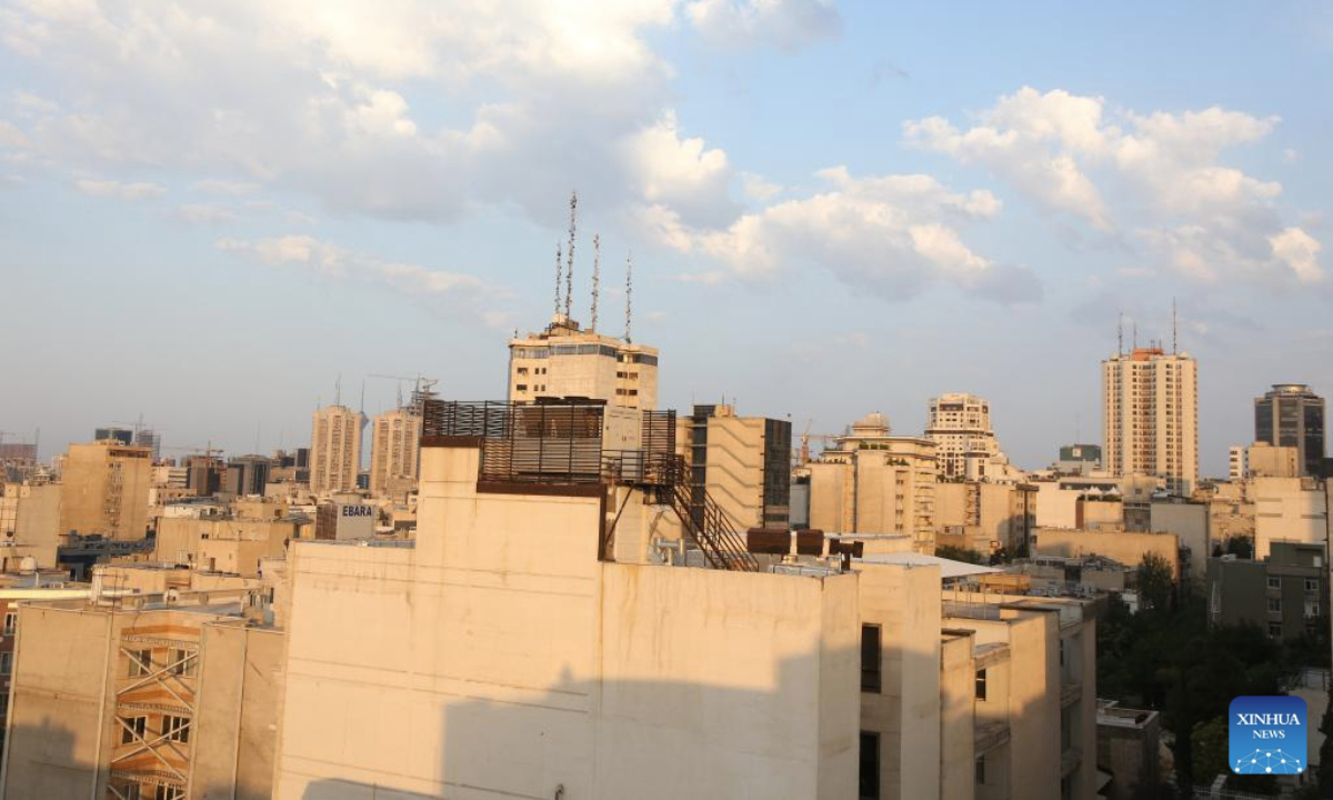 This photo taken on June 13, 2025 shows a view of Tehran, Iran. Israeli Defense Minister Israel Katz said on Friday that Israel has launched a preemptive strike on Iran.

Iran's IRIB state TV reported explosions in areas of the capital of Tehran and counties of Natanz, Khondab and Khorramabad. (Xinhua/Shadati)