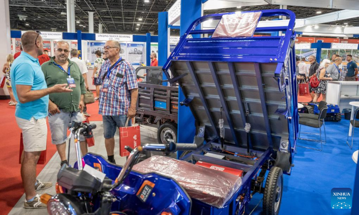Visitors are pictured at the China Brand Fair in Budapest, Hungary, June 26, 2025. The China Brand Fair 2025 kicked off here on Thursday, bringing together over 270 companies from 17 Chinese provinces and municipalities.

Since its inception in 2015, the China Brand Fair has been held seven times in Hungary. The 2025 edition features 10,000 square meters of exhibition space and products spanning electronics, machinery, building materials, fitness equipment, textiles, daily goods, and food items. (Photo by Sandor Bankuti/Xinhua)