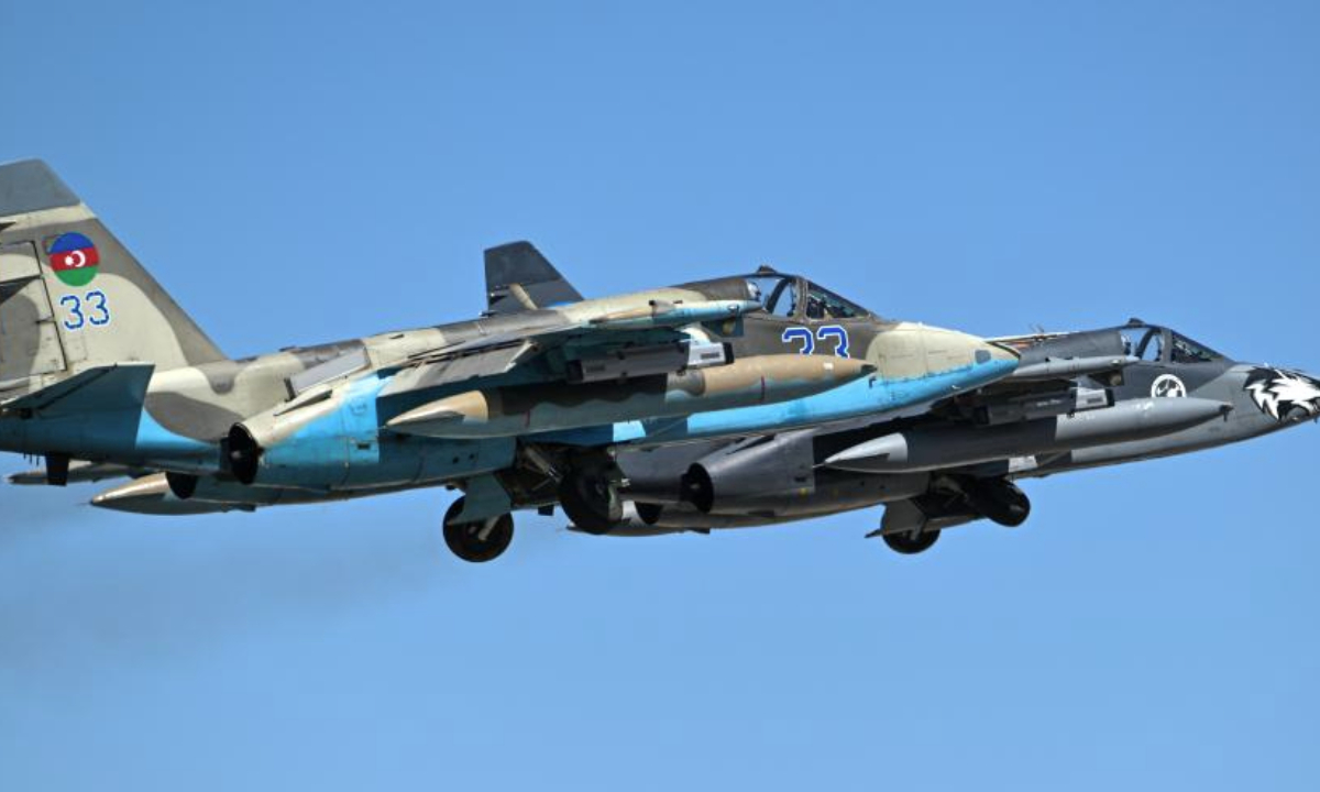 Military jets are pictured during the Anatolian Eagle air drill in Konya, Türkiye, on July 3, 2025. (Mustafa Kaya/Handout via Xinhua)