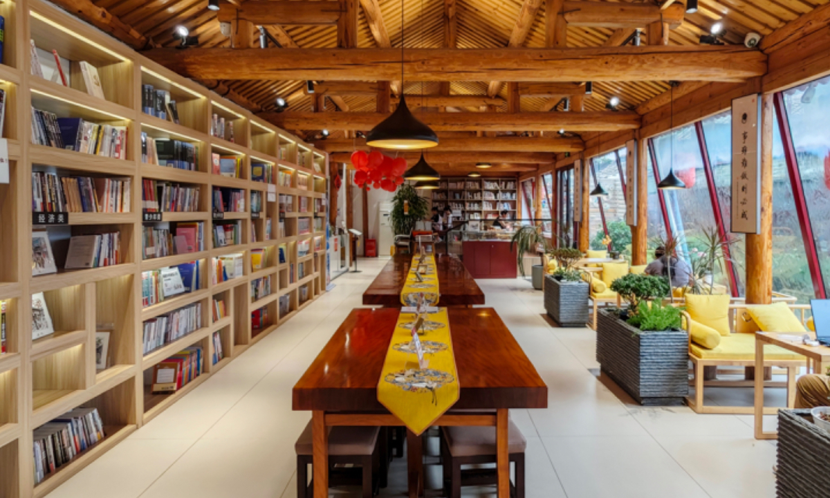 The inside view of Xuannan Bookstore Photo: Courtesy of Qiao Jian