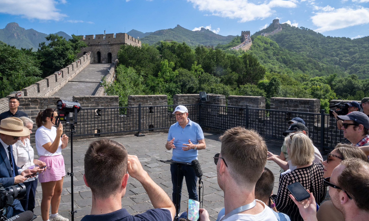 Photo: A screenshot from Australian Prime Minister Anthony Albanese's X account