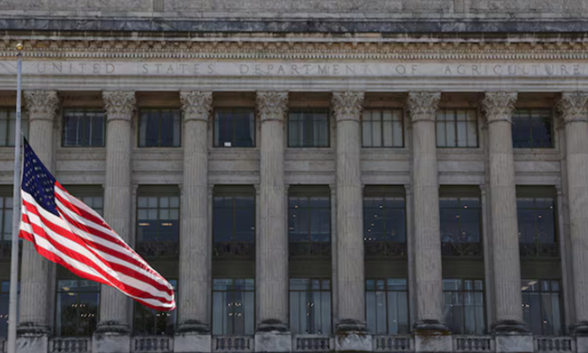 File photo of US Department of Agriculture. Source: British media