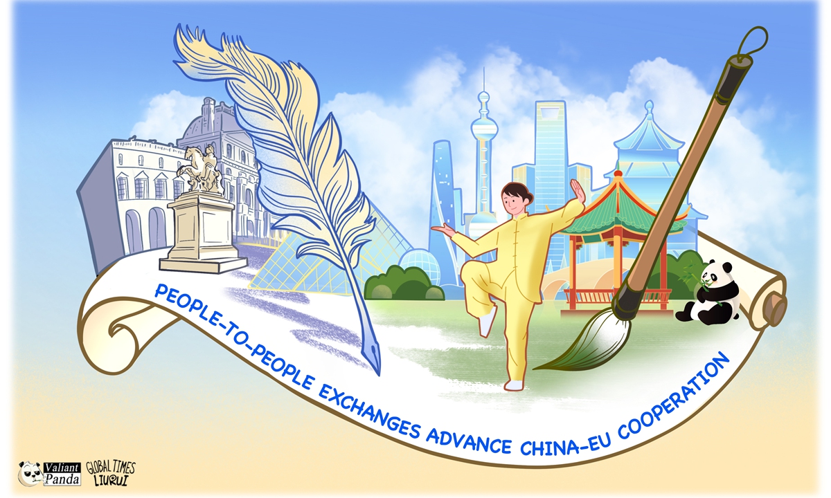 Moving forward. Illustration: Liu Rui/GT