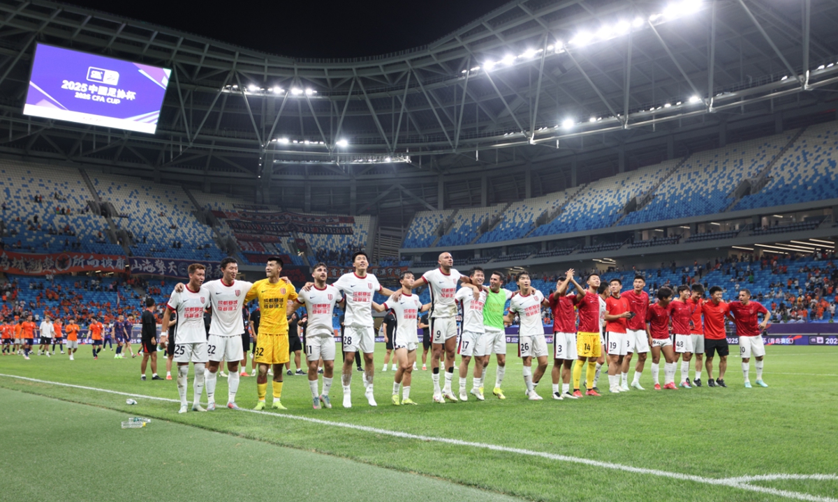 Chengdu Rongcheng  Photo: VCG