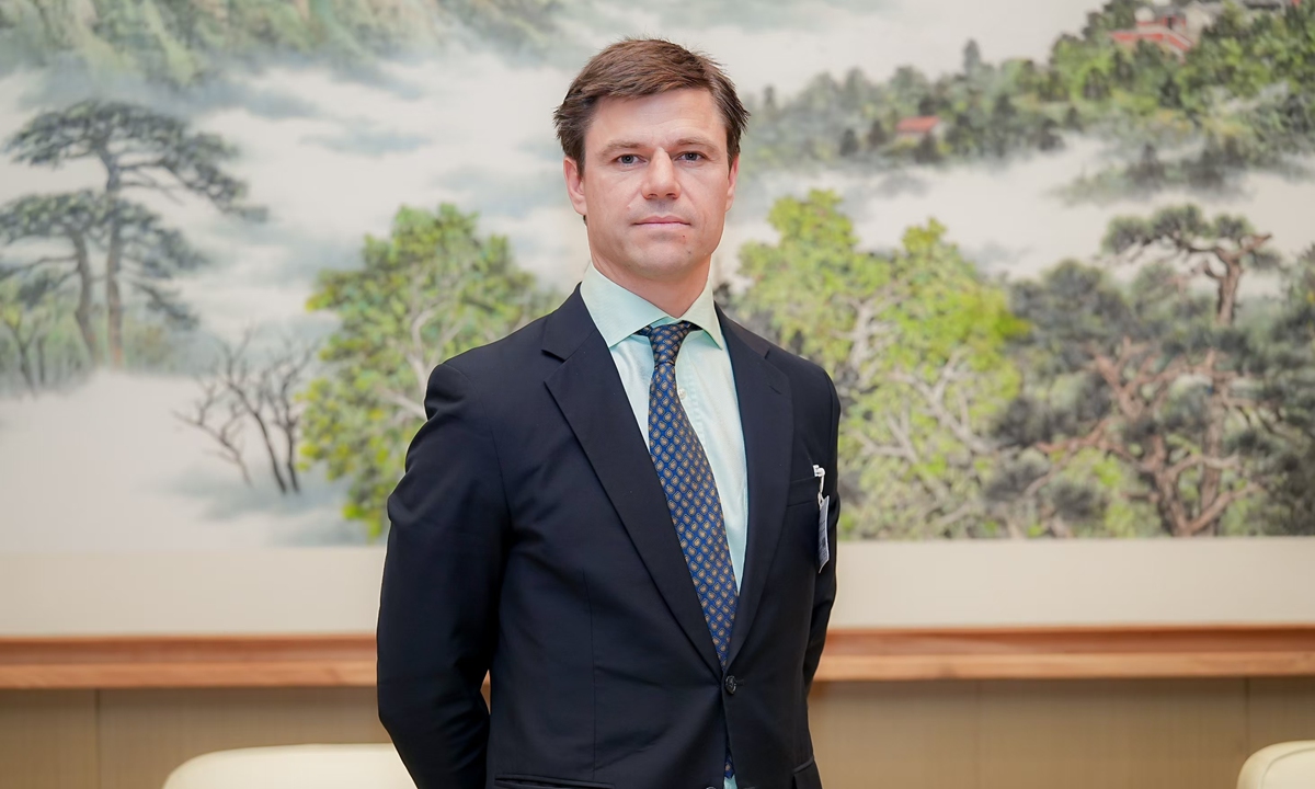 Bernardo Mendia,Secretary General of the Portugal-China Chamber of Commerce and Industry, council member of World Green Design Organization WGDO Photo: Courtesy of WGDO 