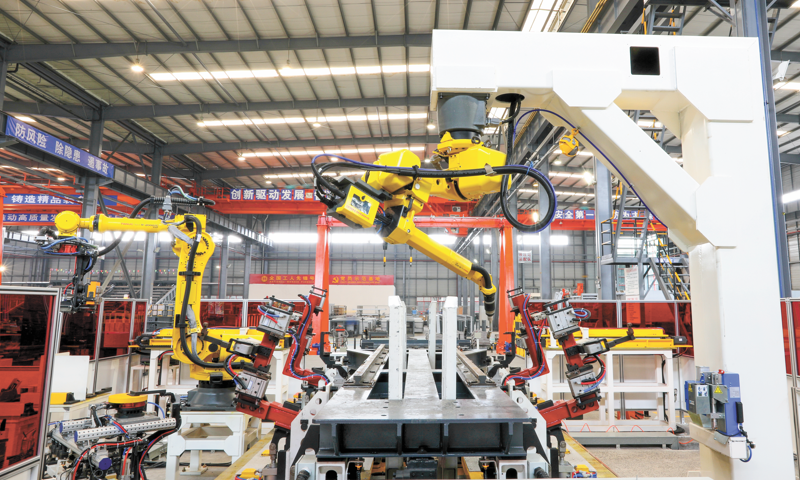 The main assembly base of Sanfeng Environment in Southwest China's Chongqing Municipality Photo: Courtesy of Sanfeng Environment