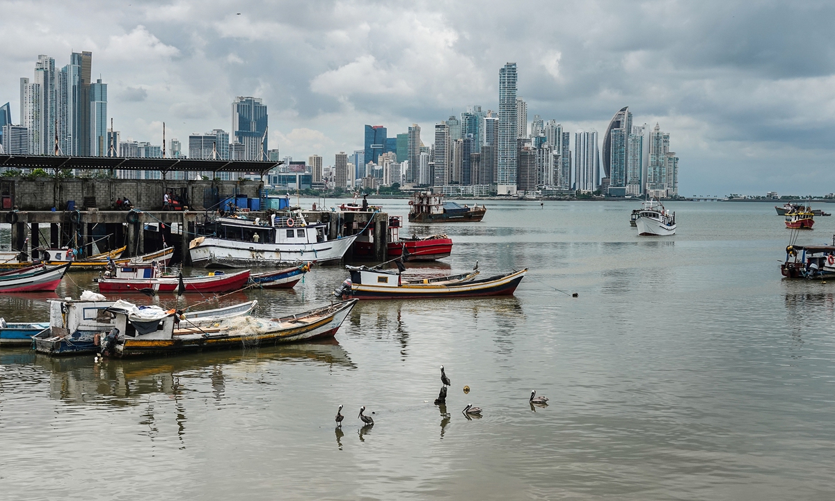 Port of Panama City, Panama File photo:VCG