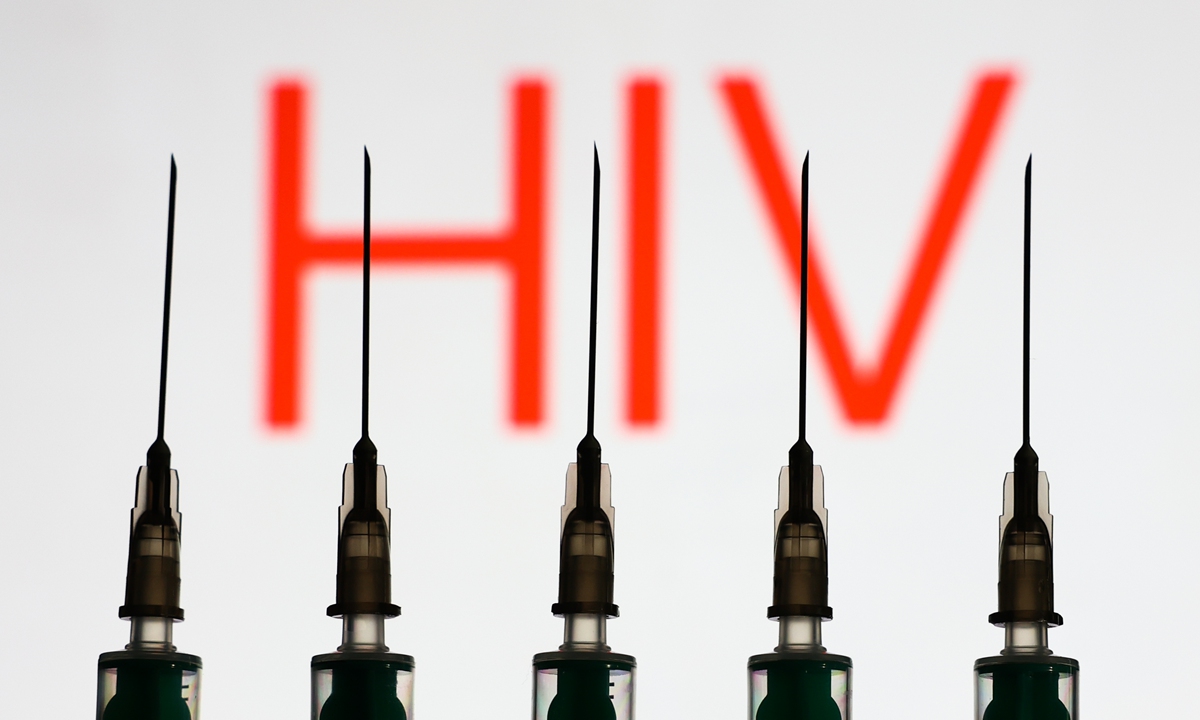 HIV vaccine illustration. Photo: VCG