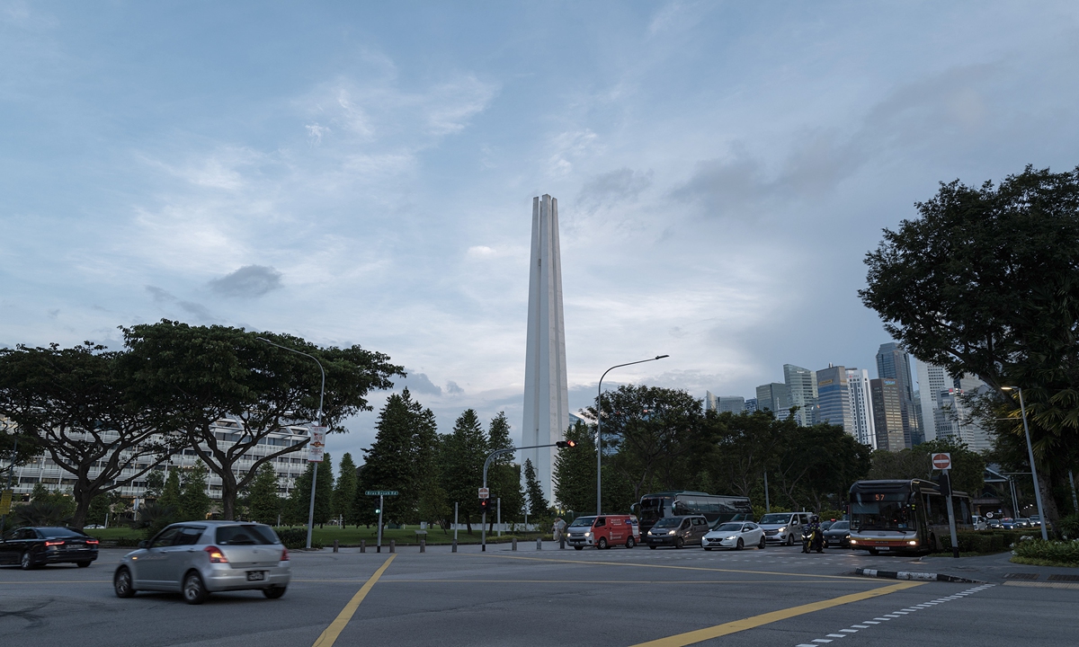 The Memorial to the Civilian Victims of the Japanese Occupation in Singapore 
Photo: VCG