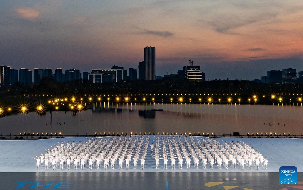 Artists perform during the opening ceremony of the World Games 2025 in Chengdu, southwest China's Sichuan Province, on Aug. 7, 2025. (Photo: Xinhua)